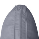 Style1 Crib Size 5PC Pipe Trim Outdoor Daybed Mattress Cushion Bolster Pillow Complete Set AD001