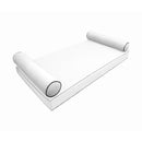 STYLE 5 Bolster Pillow for Outdoor Indoor Daybed Porch Swing Bed Crib Size Contrast Trim AD106 | COVERS ONLY |