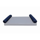 STYLE 5 pillow and bolster cushion set for daybeds, porch swings, or beds – indoor and outdoor use with durable knife-edge design. — cover only