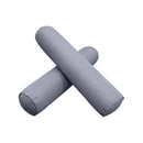 STYLE 5 Bolster Pillow for Outdoor Indoor Daybed Porch Swing Bed Queen Size Piped Trim AD001 | COVERS ONLY |