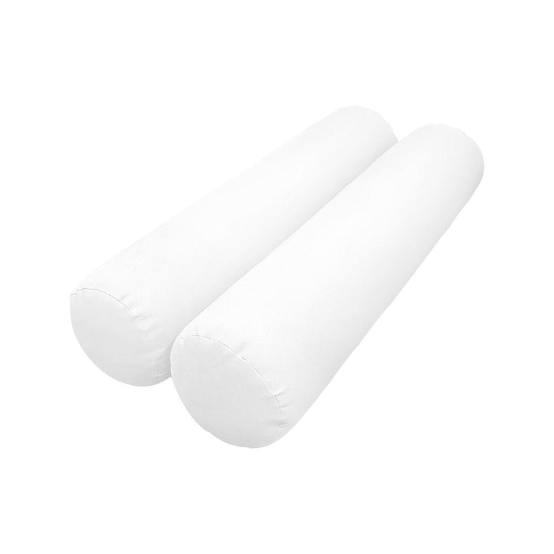 Style 5 Twin Size Knife Edge Bolster Pillow Cushion Outdoor Slip Cover ONLY AD106