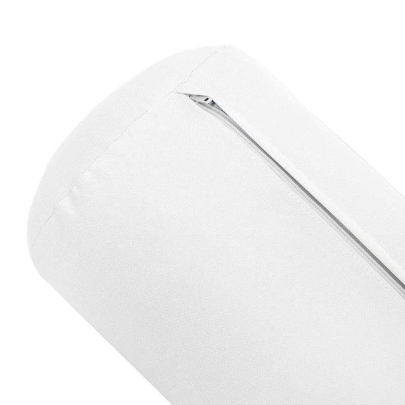Style 5 Twin Size Knife Edge Bolster Pillow Cushion Outdoor Slip Cover ONLY AD106