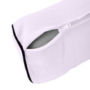 STYLE 6 Bolster Pillow for Outdoor Indoor Daybed Porch Swing Bed Twin-XL Size Contrast Trim AD107 | COVERS ONLY |
