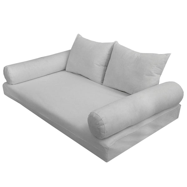 Style1 5PC Queen Size Mattress Bolster Back Rest Pillows Cushion Polyester Fiberfill "INSERT ONLY"