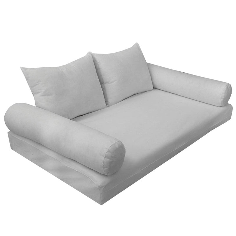 Style1 5PC Twin Size Mattress Bolster Back Rest Pillows Cushion Polyester Fiberfill "INSERT ONLY"