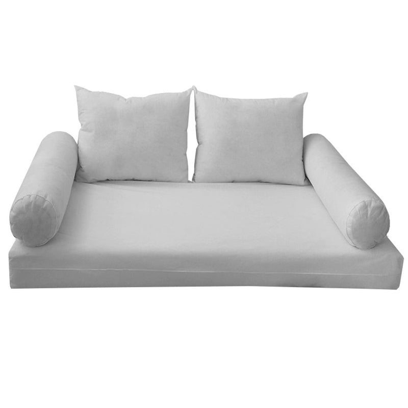 Style1 5PC Twin Size Mattress Bolster Back Rest Pillows Cushion Polyester Fiberfill "INSERT ONLY"