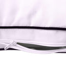 Style1 Crib Size 5PC Contrast Pipe Trim Outdoor Daybed Mattress Cushion Bolster Pillow Complete Set AD107