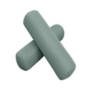 Style1 Crib Size 5PC Knife Edge Outdoor Daybed Mattress Cushion Bolster Pillow Slip Cover Complete Set AD002