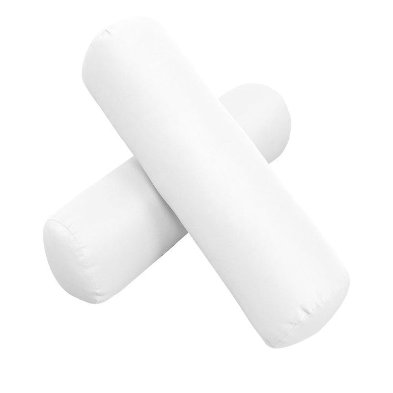 Style1 Crib Size 5PC Knife Edge Outdoor Daybed Mattress Cushion Bolster Pillow Slip Cover Complete Set AD106