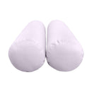 Style1 Crib Size 5PC Knife Edge Outdoor Daybed Mattress Cushion Bolster Pillow Slip Cover Complete Set AD107