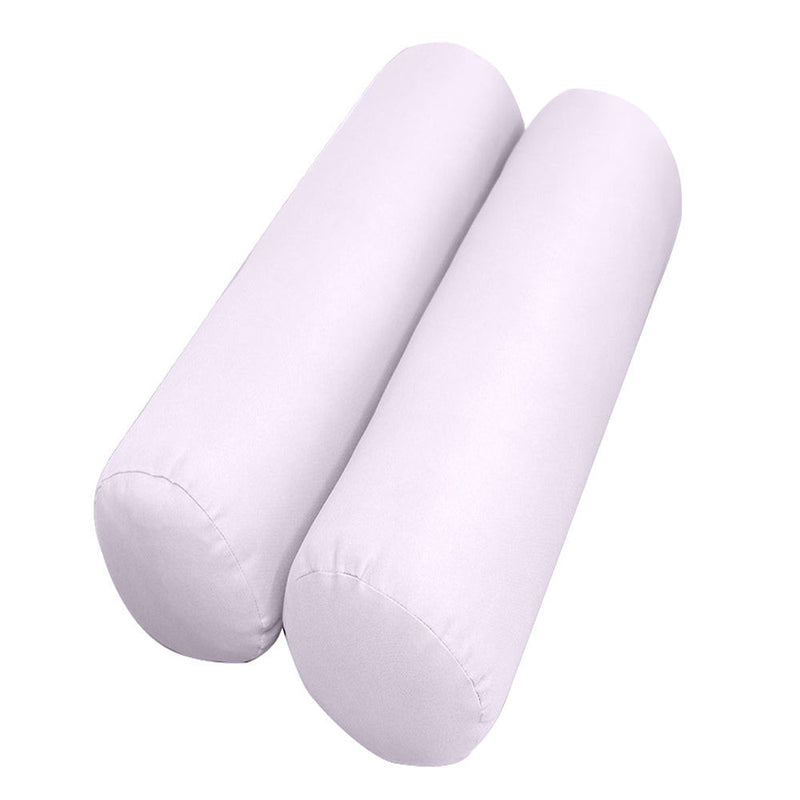 Style1 Crib Size 5PC Knife Edge Outdoor Daybed Mattress Cushion Bolster Pillow Slip Cover Complete Set AD107