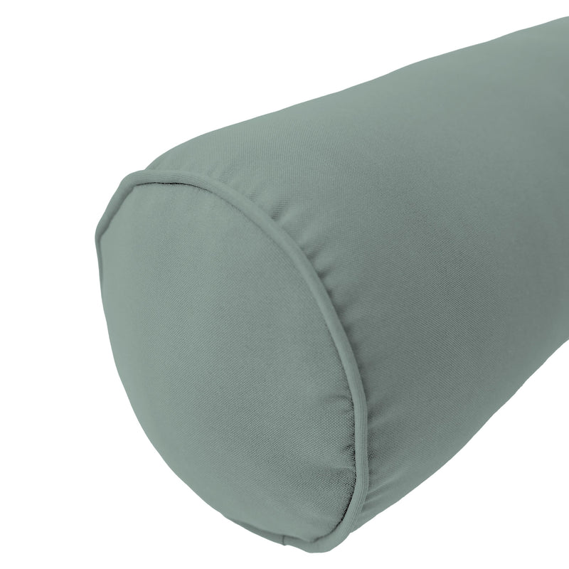 Style1 Crib Size 5PC Pipe Trim Outdoor Daybed Mattress Cushion Bolster Pillow Complete Set AD002