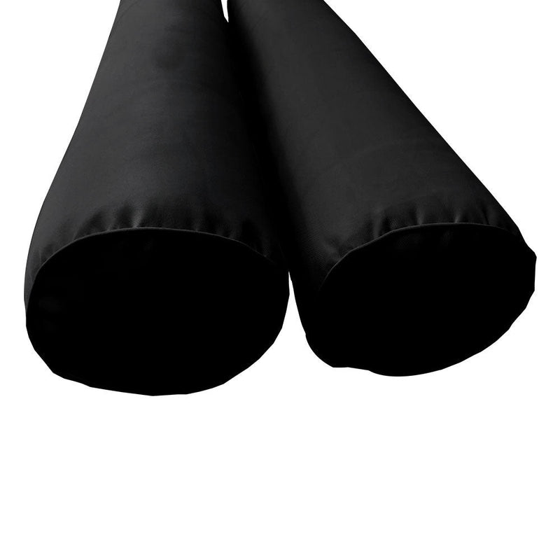 Style1 Crib Size 5PC Pipe Trim Outdoor Daybed Mattress Cushion Bolster Pillow Complete Set AD109