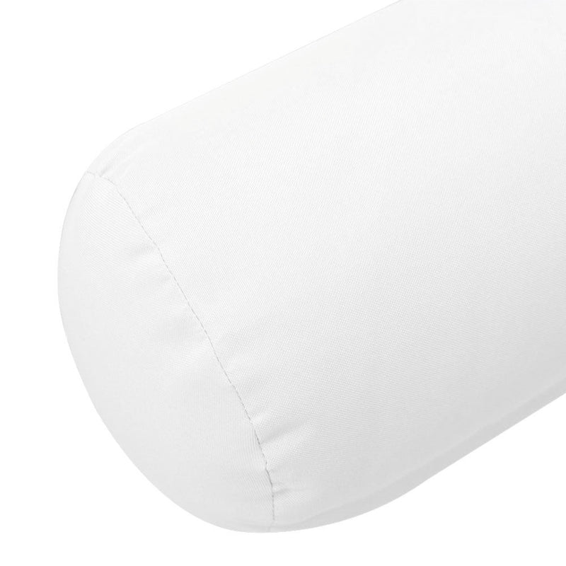 Style1 Full Size 5PC Knife Edge Outdoor Daybed Mattress Cushion Bolster Pillow Slip Cover Complete Set AD106