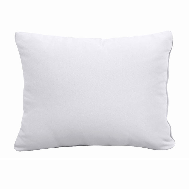 Style1 Queen Size 5PC Knife Edge Outdoor Daybed Mattress Cushion Bolster Pillow Slip Cover Complete Set AD105