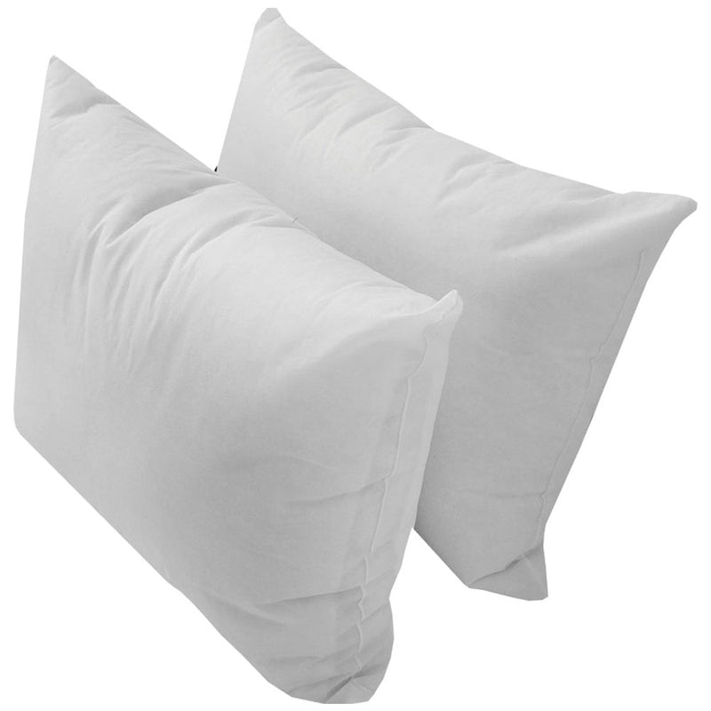 Style2 5PC Twin Size Mattress Bolster Back Rest Pillows Cushion Polyester Fiberfill "INSERT ONLY"