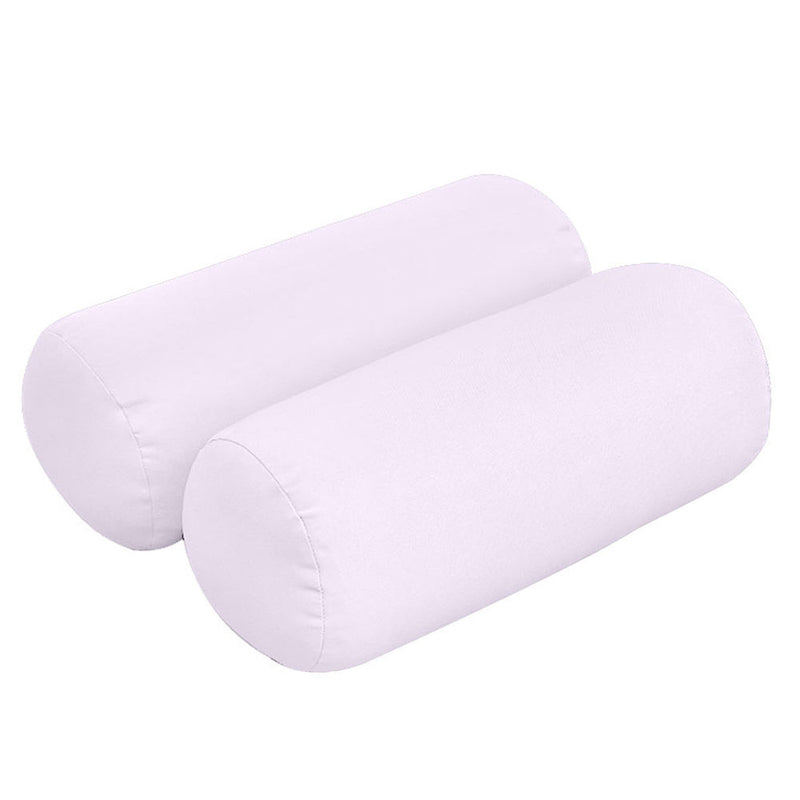 Style2 Crib Size 5PC Knife Edge Outdoor Daybed Mattress Cushion Bolster Pillow Slip Cover Complete Set AD107