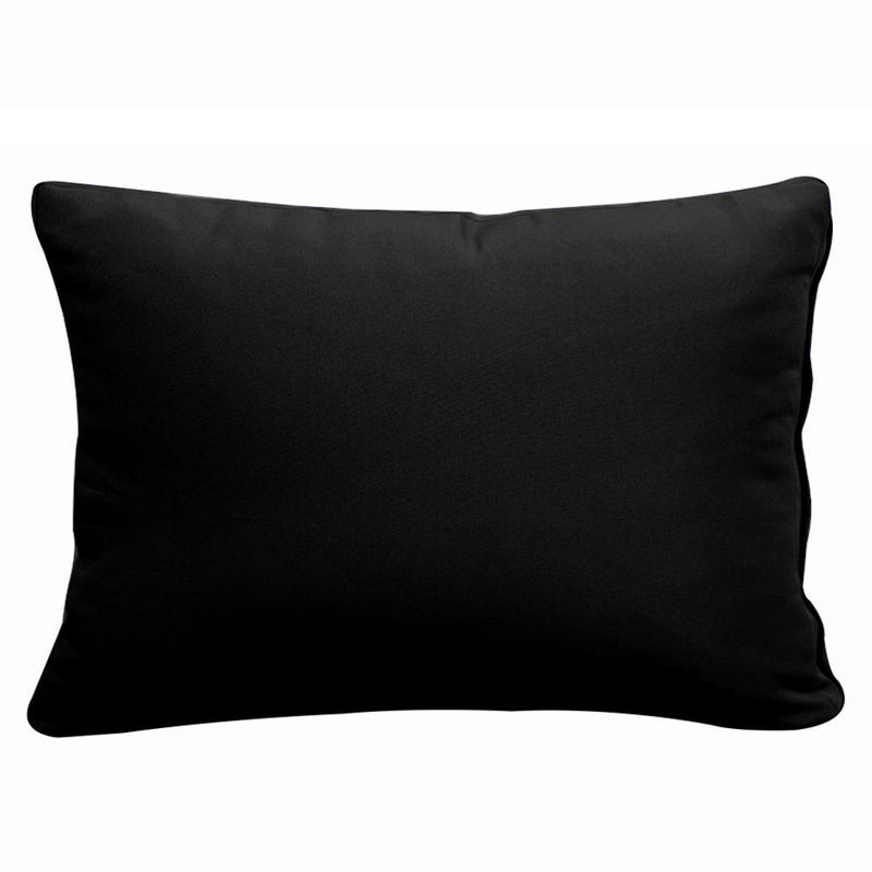 Style2 Crib Size 5PC Knife Edge Outdoor Daybed Mattress Cushion Bolster Pillow Slip Cover Complete Set AD109