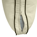 Style2 Full Size 5PC Contrast Pipe Outdoor Daybed Mattress Cushion Bolster Pillow Slip Cover Complete Set AD005