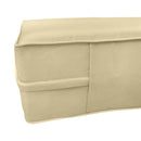 Style2 Queen Size 5PC Pipe Outdoor Daybed Mattress Cushion Bolster Pillow Slip Cover Complete Set AD103