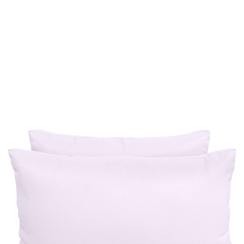 Style2 Twin-XL Size 5PC Knife Edge Outdoor Daybed Mattress Cushion Bolster Pillow Slip Cover Complete Set AD107