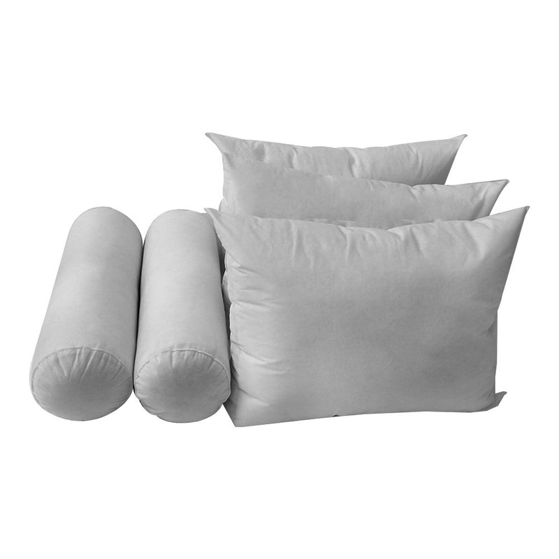 Style3 6PC Crib Size Mattress Bolster Back Rest Pillows Cushion Polyester Fiberfill "INSERT ONLY"
