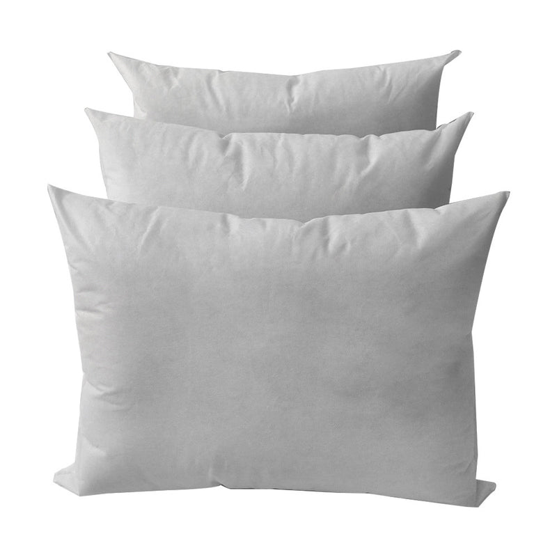 Style3 6PC Twin Size Mattress Bolster Back Rest Pillows Cushion Polyester Fiberfill "INSERT ONLY"