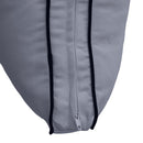 Five-piece pillow and bolster cushion set including seat cushion, two square back pillows, and two bolster pillows for indoor or outdoor seating.