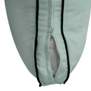 Style3 Full Size 6PC Contrast Pipe Outdoor Daybed Mattress Cushion Bolster Pillow Slip Cover Complete Set AD002