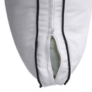 Style3 Queen Size 6PC Contrast Pipe Outdoor Daybed Mattress Cushion Bolster Pillow Slip Cover Complete Set AD105