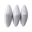 Style3 Queen Size 6PC Pipe Outdoor Daybed Mattress Cushion Bolster Pillow Slip Cover Complete Set AD105