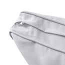 Style3 Queen Size 6PC Pipe Outdoor Daybed Mattress Cushion Bolster Pillow Slip Cover Complete Set AD105