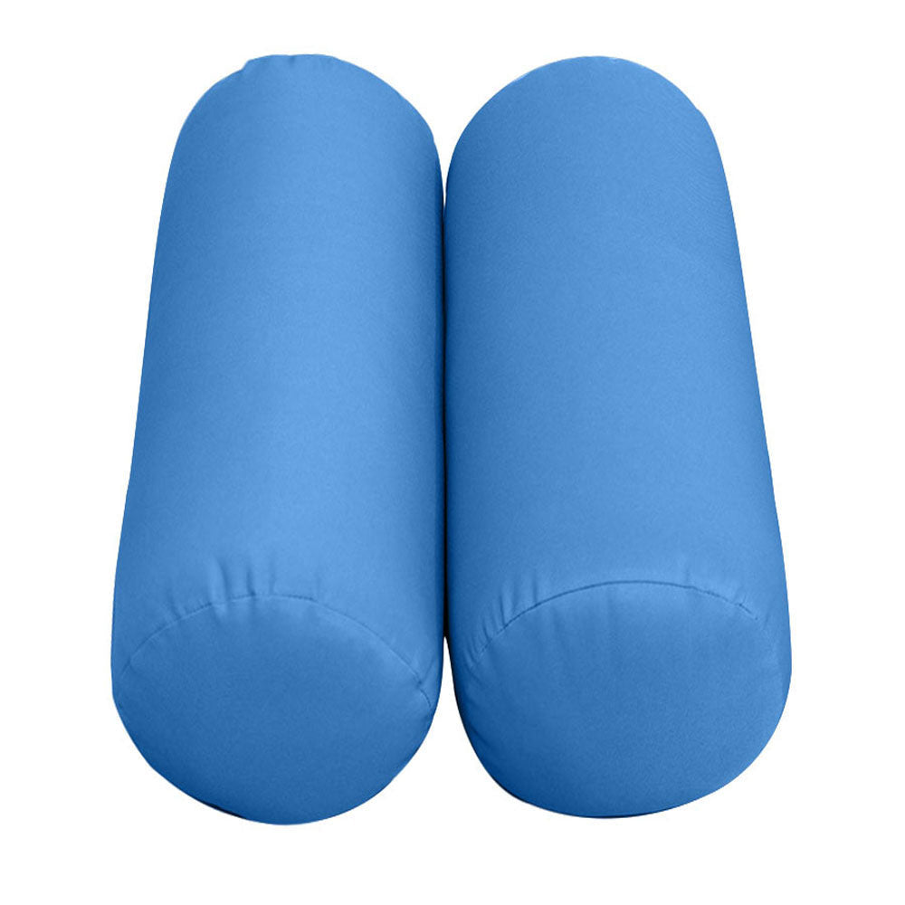 Style3 Twin Size 6PC Knife Edge Outdoor Daybed Mattress Cushion Bolster Pillow Slip Cover Complete Set AD102