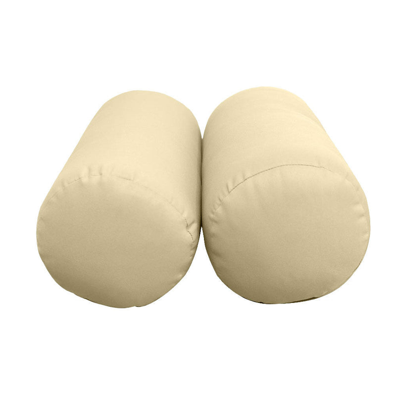 Style3 Twin Size 6PC Knife Edge Outdoor Daybed Mattress Cushion Bolster Pillow Slip Cover Complete Set AD103