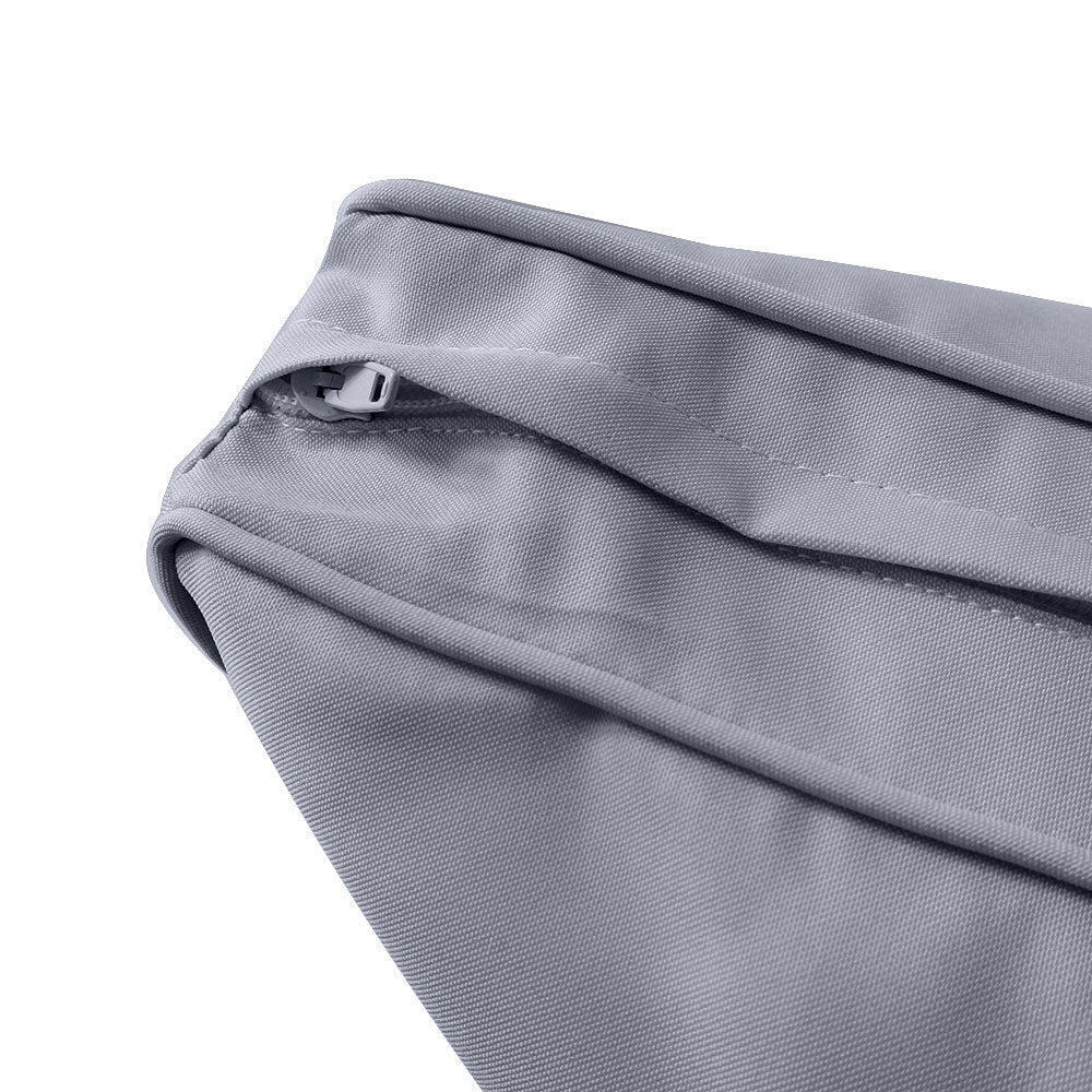 Style3 Twin Size 6PC Pipe Outdoor Daybed Mattress Cushion Bolster Pillow Slip Cover Complete Set AD001