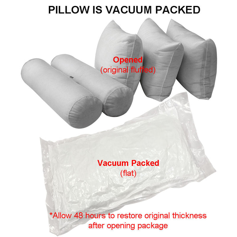 Style3 Twin Size Bolster & Back Rest Pillow Cushion Polyester Fiberfill "INSERT ONLY"
