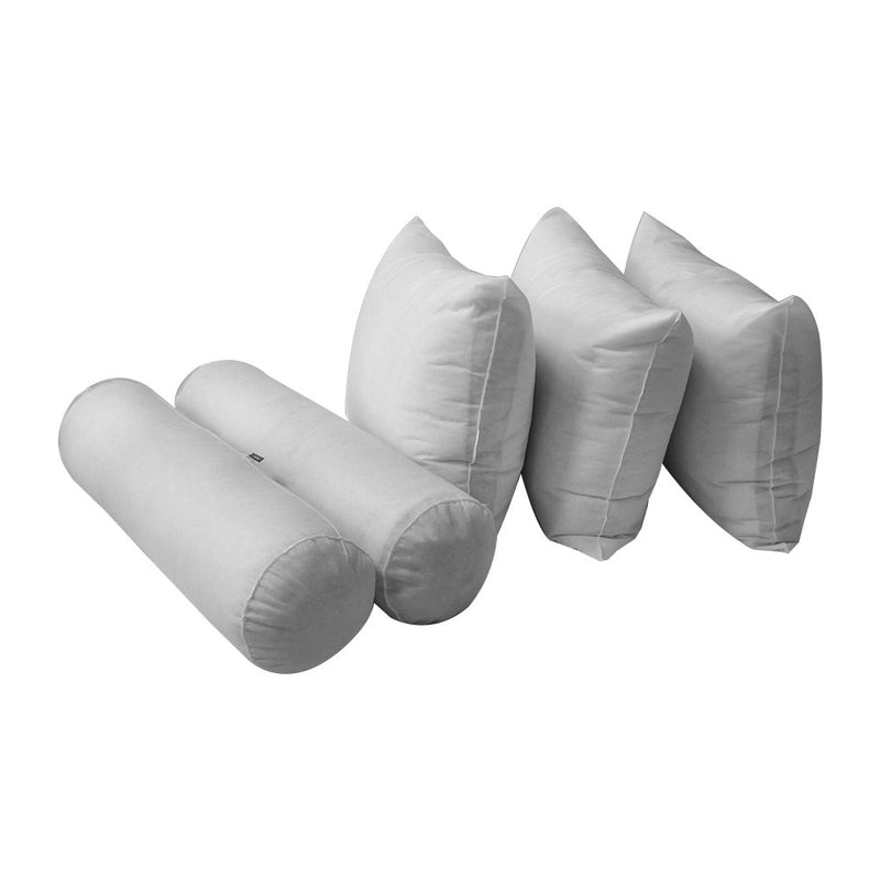 Style3 Twin Size Bolster & Back Rest Pillow Cushion Polyester Fiberfill "INSERT ONLY"