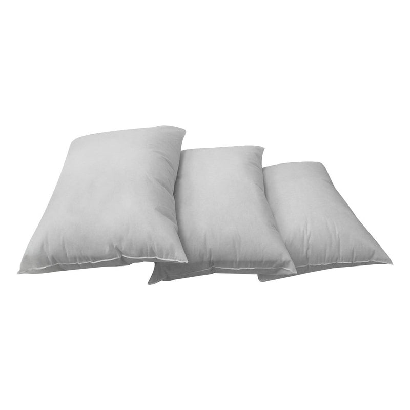 Style3 Twin Size Bolster & Back Rest Pillow Cushion Polyester Fiberfill "INSERT ONLY"