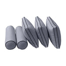 Style3 Twin-XL Size 6PC Contrast Pipe Outdoor Daybed Mattress Cushion Bolster Pillow Slip Cover Complete Set AD001