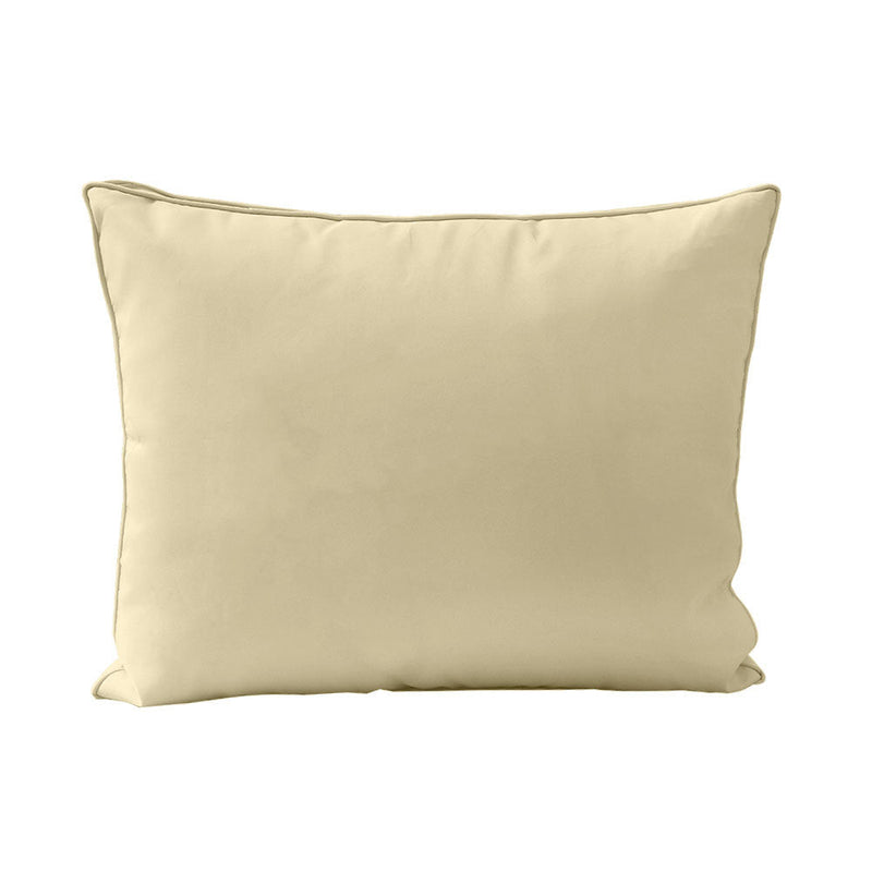 Style3 Twin-XL Size 6PC Pipe Outdoor Daybed Mattress Cushion Bolster Pillow Slip Cover Complete Set AD103