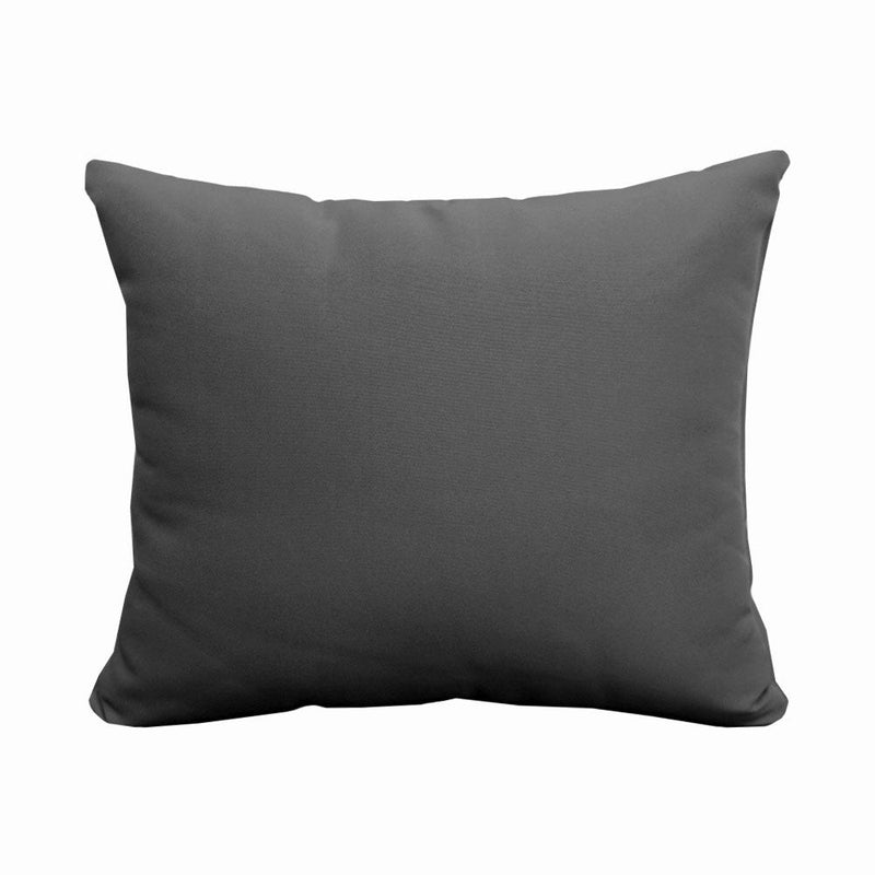 Style4 Full Size 5PC Knife Edge Outdoor Daybed Mattress Cushion Bolster Pillow Slip Cover Complete Set AD003