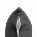 Style4 Full Size 5PC Knife Edge Outdoor Daybed Mattress Cushion Bolster Pillow Slip Cover Complete Set AD003