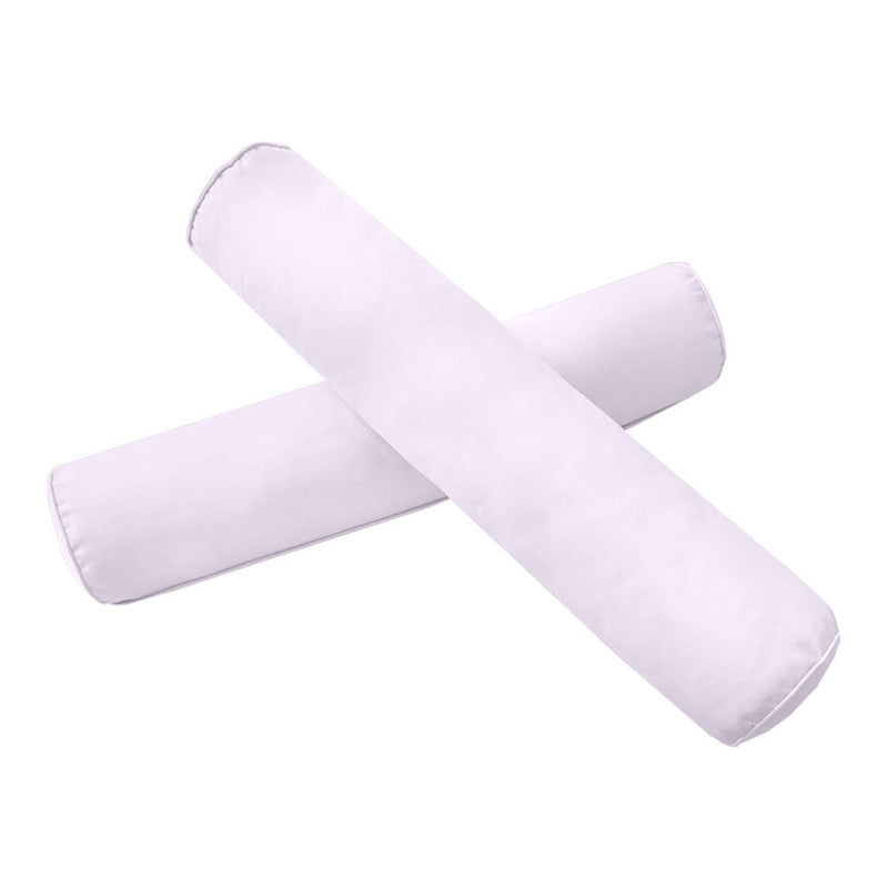 Style4 Full Size 5PC Pipe Outdoor Daybed Mattress Cushion Bolster Pillow Slip Cover Complete Set AD107