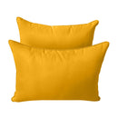 Style4 Full Size 5PC Pipe Outdoor Daybed Mattress Cushion Bolster Pillow Slip Cover Complete Set AD108