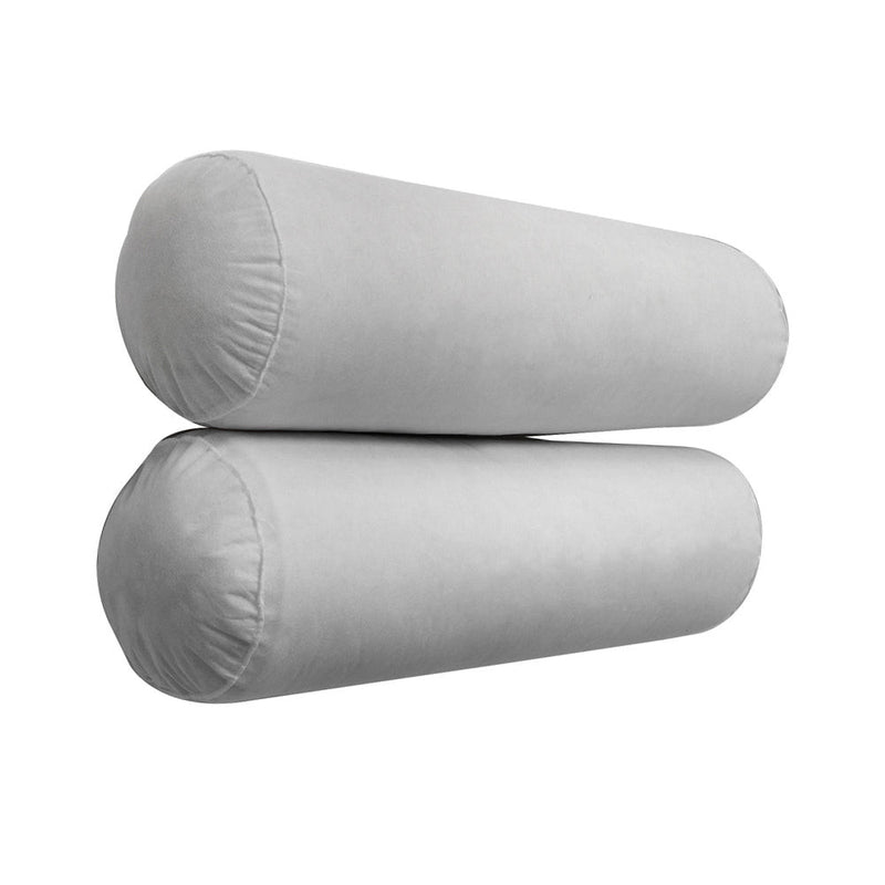 STYLE 4 FULL SIZE Pillow & Bolster Cushion Polyester Fiberfill Inserts for Outdoor Indoor Daybed Porch Swing Bed | INSERT ONLY |
