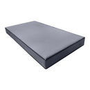STYLE 4 - Mattress & Pillow Bolster Cushion for Outdoor Indoor Daybed Porch Swing Bed Contrast Trim Queen Size AD001 | COVERS ONLY |
