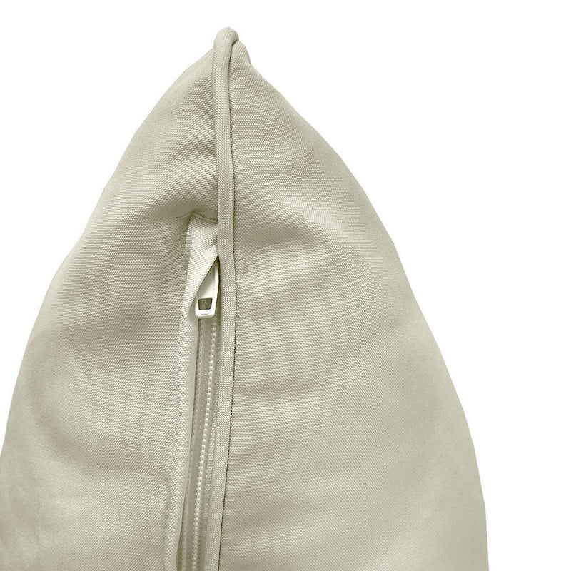 Style4 Twin Size 5PC Pipe Outdoor Daybed Mattress Cushion Bolster Pillow Slip Cover Complete Set AD005