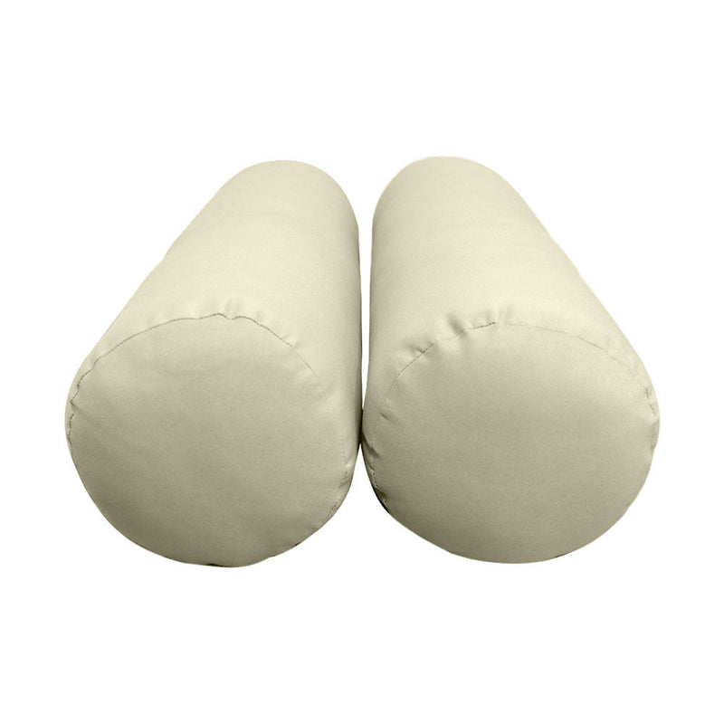 Style5 Queen Size 3PC Knife Edge Outdoor Daybed Mattress Cushion Bolster Pillow Slip Cover COMPLETE SET AD005