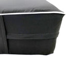 Style6 Crib Size 4PC Contrast Pipe Trim Outdoor Daybed Mattress Cushion Bolster Pillow Slip Cover COMPLETE SET AD003