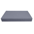 STYLE 6 - Mattress & Pillow Bolster for Outdoor Indoor Daybed Porch Swing Bed Knife Edge Crib Size AD001 | COVERS ONLY |